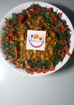 A picture of Beans and plantain porridge.