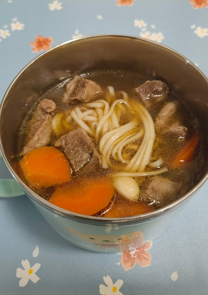 和風牛肉麵 的食譜成品照片