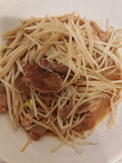 銀芽炒肉片 的食譜成品照片