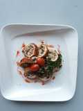 Carbonara Stuffed chicken roll