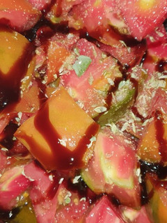 Una foto de Ensalada de tomates