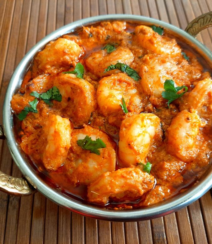 A picture of Prawn Butter Masala.