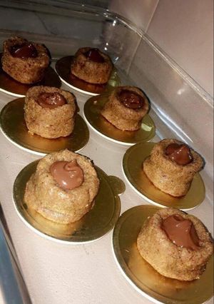 صورة لوصفة قوالب النوتيلا