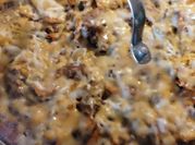 A picture of ground beef and corn tortillas
