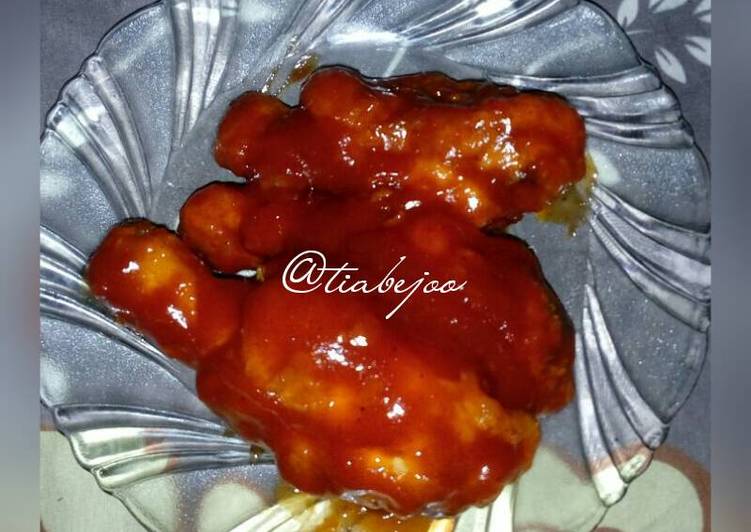 Resep Ayam Goreng ala Richeese tnp Saus Keju😋 oleh Tia Ayu Lestari