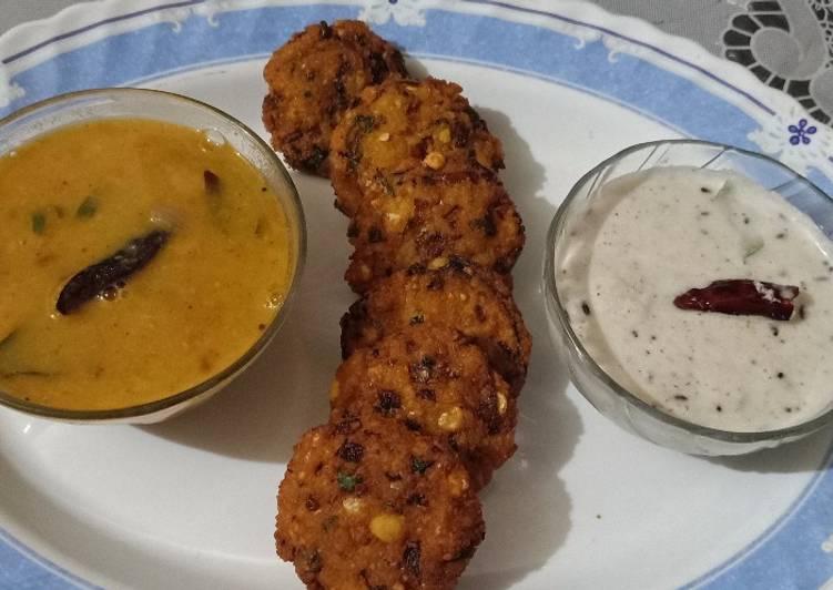 Recipe of Speedy Daal vada