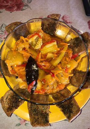 Una foto de Escabeche de Berenjenas