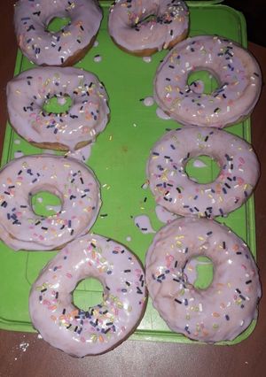 Una foto de Donas glaseadas