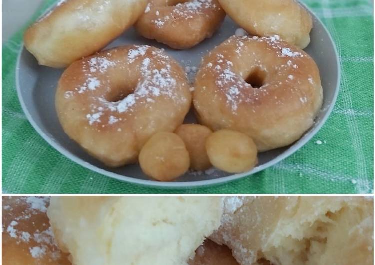 Donat nyuuus tanpa telur