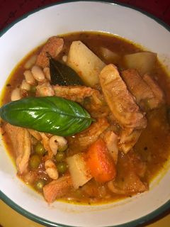 Una foto de Guiso de mondongo😋