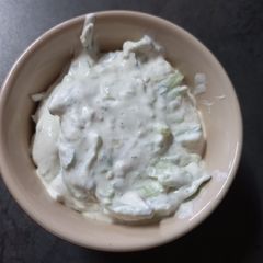A picture of Dairy-free Tzatziki.
