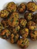 Spinach & methi muthiya (tea time snack)