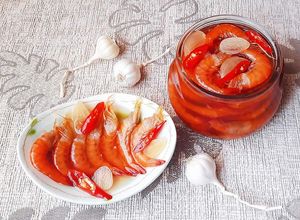 Hình của món Mắm TÔM chua miền Tây.