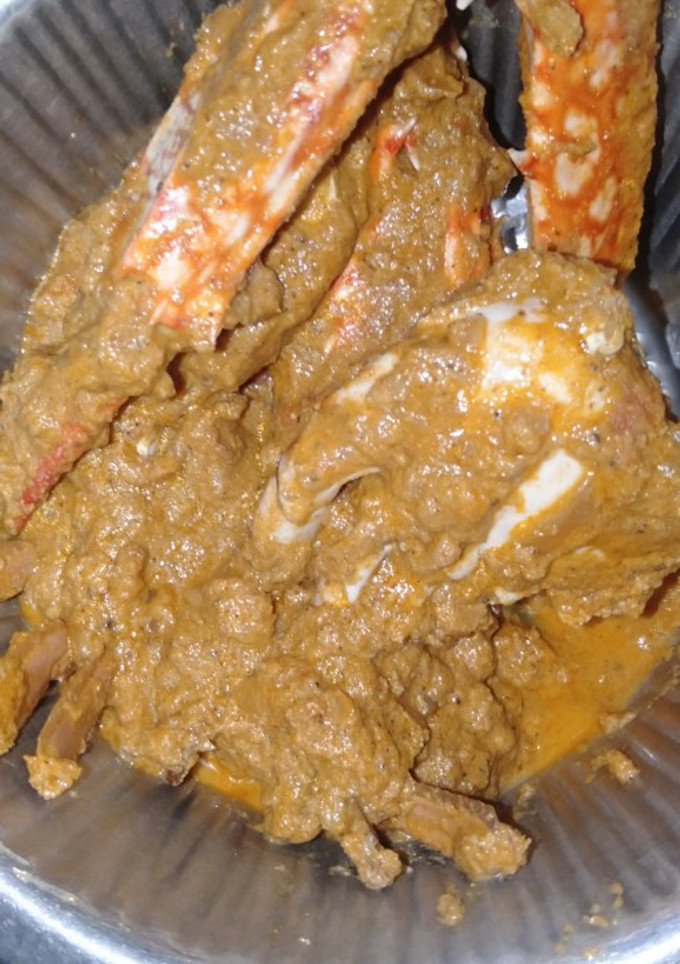 நண்டு கிரேவி (Nandu gravy recipe in tamil) செய்முறை முக்கிய புகைப்படம்