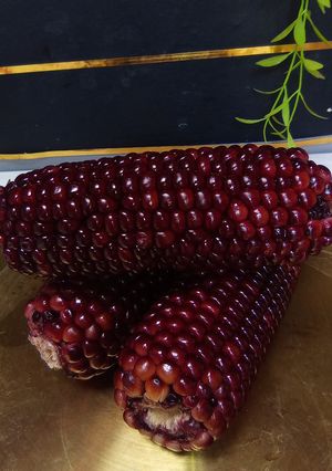 Foto resep Jagung ketan ungu kukus