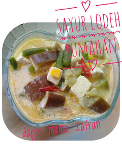 Foto resep Sayur lodeh rumahan
