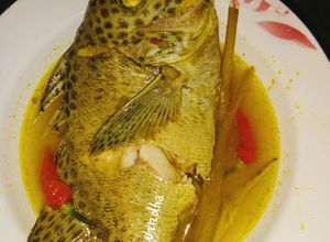 Foto resep 273. Ikan Kerapu Kuah Kuning