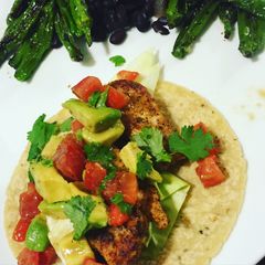 A picture of Fish tacos.