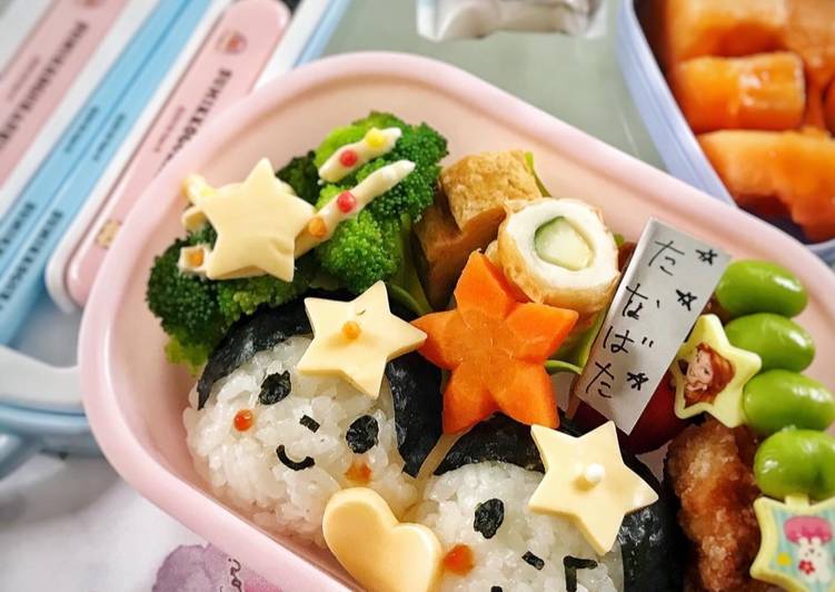 Bagaimana Menyiapkan Bento bekal makan siang anak , Enak Banget