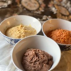 A picture of #january2027 Hummus Trio.