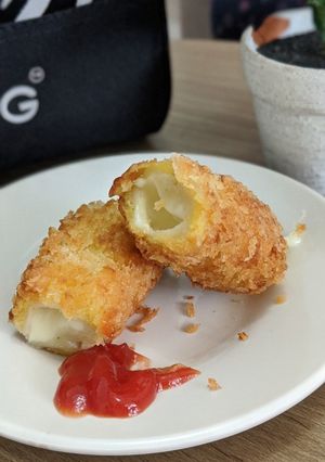 Foto resep Corn Dog Roti Tawar