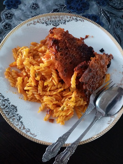 عکسی از دستور ماکارونی سبزیجات 😋