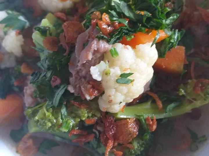 Cara Mudah Menyiapkan Resep Sop Warna Warni yang Bikin Ngiler Anti Ribet, Lezat