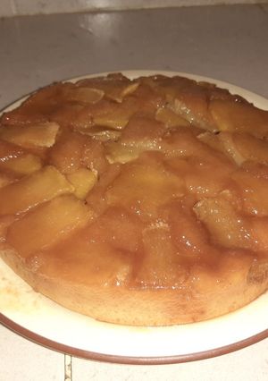 Una foto de Torta de manzana