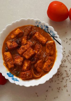 কড়াই পনির (kadai paneer recipe in Bengali) রেসিপির প্রধান ছবি