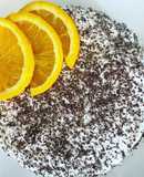 Pastel danés de naranja keto