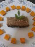 Pastel relleno de carne picada al microondas