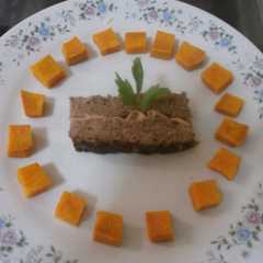 Foto principal de Pastel relleno de carne picada al microondas