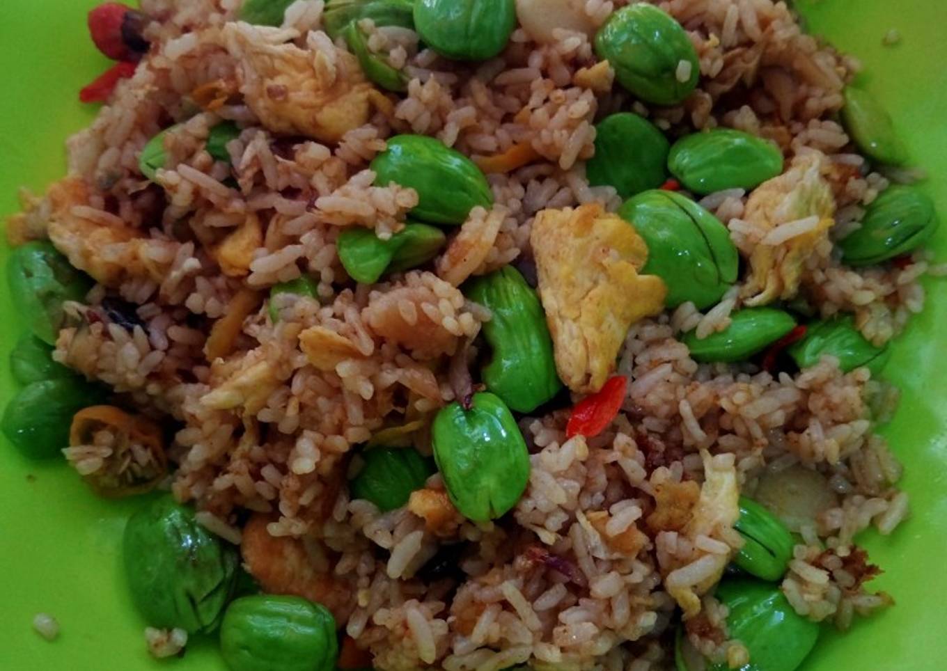 Nasi goreng pete