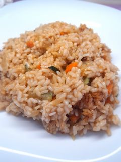 Una foto de Arroz blanco a la mantequilla