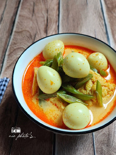 Foto resep Gulai Telur Puyuh (+ Tahu & Buncis)