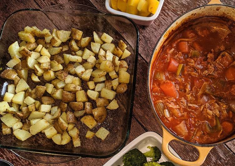 Steps to Prepare Speedy Banana Blossom Stew