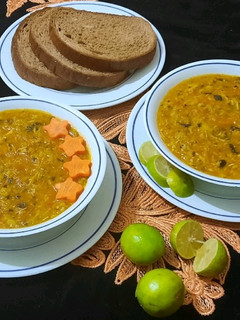عکسی از دستور 🍀سوپ جو پرک🍀