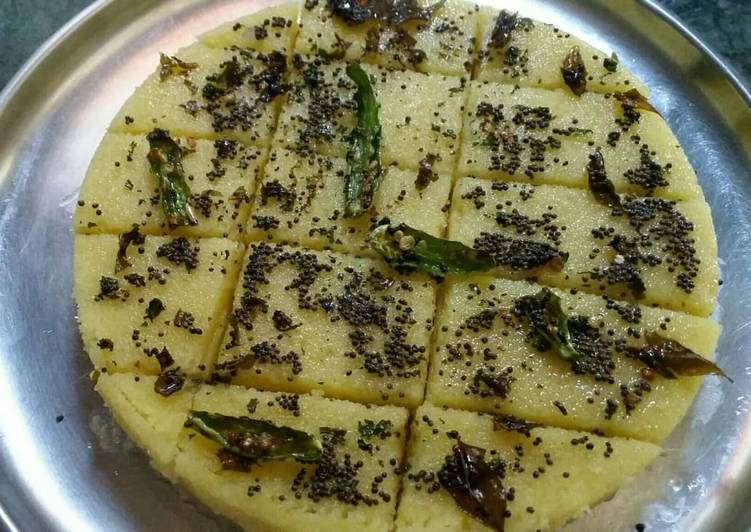 One Simple Word To Dhokla