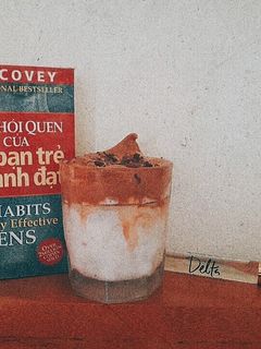 Hình của món Cà phê dalgona từ cà phê phin.