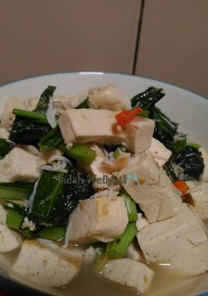 Foto resep Tumis tahu sawi teri
