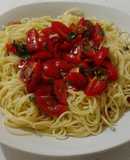 Pasta Fría de Cherry Tomato