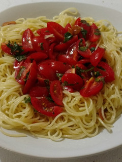 Una foto de Pasta Fría de Cherry Tomato