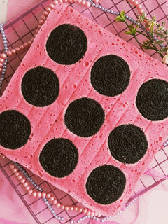 Foto resep Steam cake strawberry oreo
