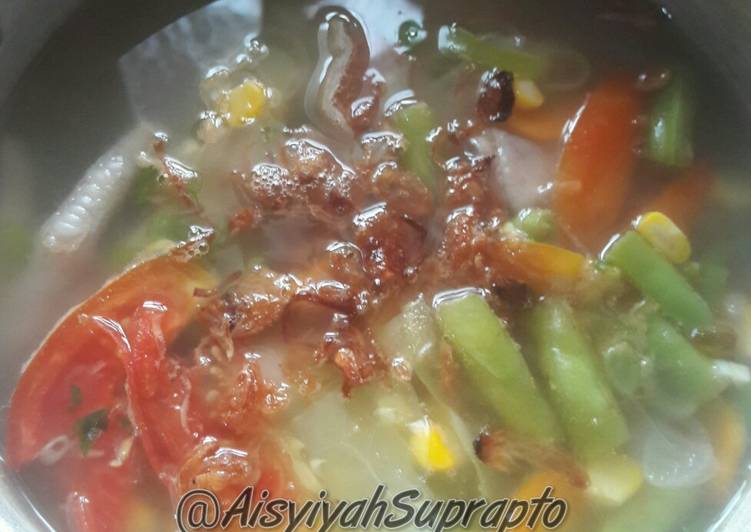 How to Make Appetizing 2. Sup Ceker Jagung