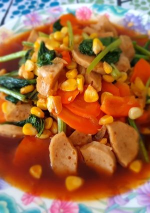 Foto resep Capcay Merah