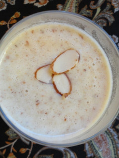 A picture of Almond Pudding / Badam Kheer.