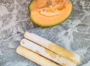 Foto resep Es Lilin Golden Melon Jeruk Peras