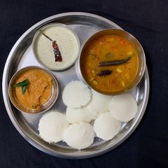 Idli Sambhar A picture of Idli Sambhar.
