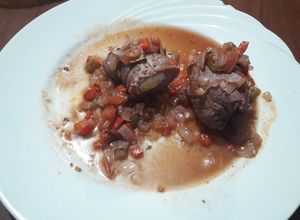 Una foto de Escalopes con sorpresa