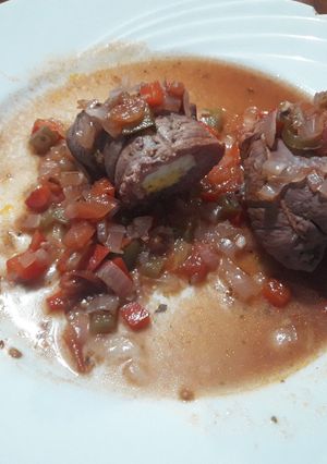 Una foto de Escalopes con sorpresa